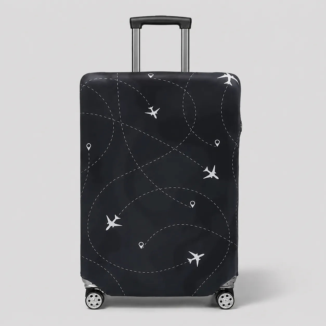 Housse Valise Avion Noire